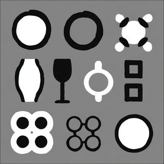 Veranda Silhouette style, Midjourney V7: creative pattern composition
