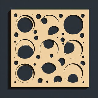 Sunwheel Midway style, Midjourney V7: abstract 3D render