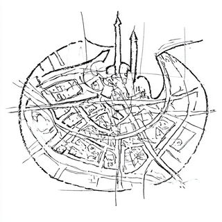 Contourforge style, Midjourney V7: bold minimalist logo design for Istanbul city municipal services