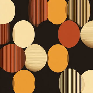 Gridhorizon style, Midjourney V7: abstract 3D render