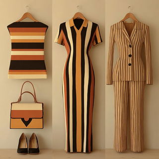 Gridhorizon style, Midjourney V7: haute-couture fashion outfit