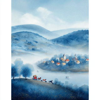 Winterletter style, Midjourney V7: classical 18th-century oil painting