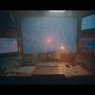 Orange Colossus style, Midjourney V7: technical infrastructure blueprint schematics