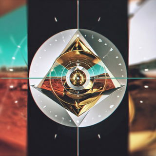 Mirrorloop Kinetics style, Midjourney V7: abstract 3D render