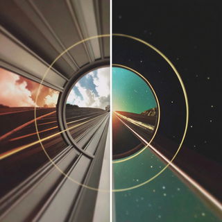 Mirrorloop Kinetics style, Midjourney V7: cinematic shot from sci-fi movie