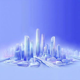 Cryocylinderism style, Midjourney V7: megacity with futuristic bioarchitecture