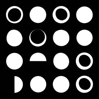 Rubble Noir style, Midjourney V7: creative pattern composition