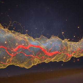 Manuscript Faunery style, Midjourney V7: abstract 3D render