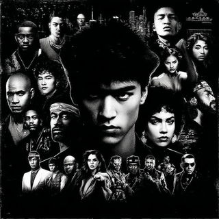 Cinepeak style, Midjourney V7: black-and-white manga comic strip