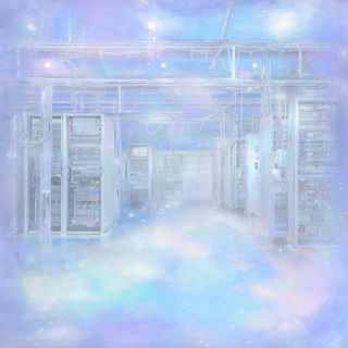 Opaline Fen Glasswork style, Midjourney V7: technical infrastructure blueprint schematics
