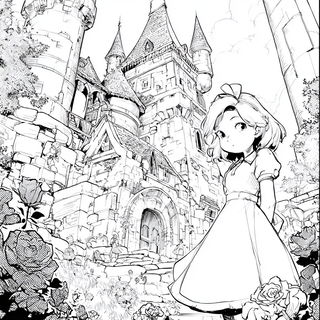 Clockwork Mycelium style, Midjourney V7: retro fairy-tale illustration