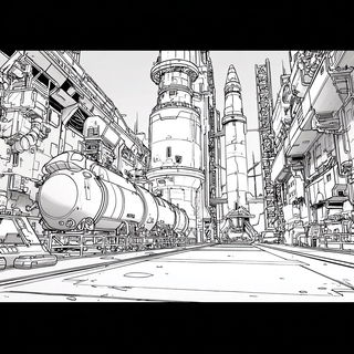 Clockwork Mycelium style, Midjourney V7: cinematic shot from sci-fi movie