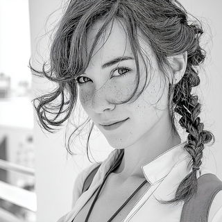 Clockwork Mycelium style, Midjourney V7: photographic portrait of female protagonist