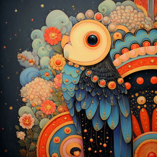 Ornamentigrade style, Midjourney V7: abstract 3D render