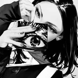 Ornamentigrade style, Midjourney V7: black-and-white manga comic strip