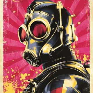 Sunspot Boulevardism style, Midjourney V7: concept art character design of retropunk steam knight