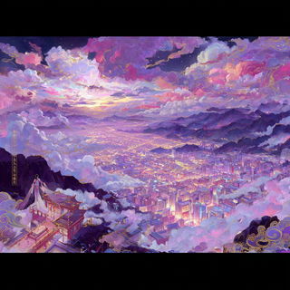 Curlwork Surrealism style, Midjourney V7: cinematic shot from sci-fi movie