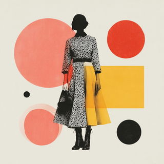 Kermes Cutfield style, Midjourney V7: haute-couture fashion outfit