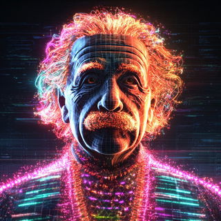 Photocascade style, Midjourney V7: editorial illustration for popular scientific magazine cover
