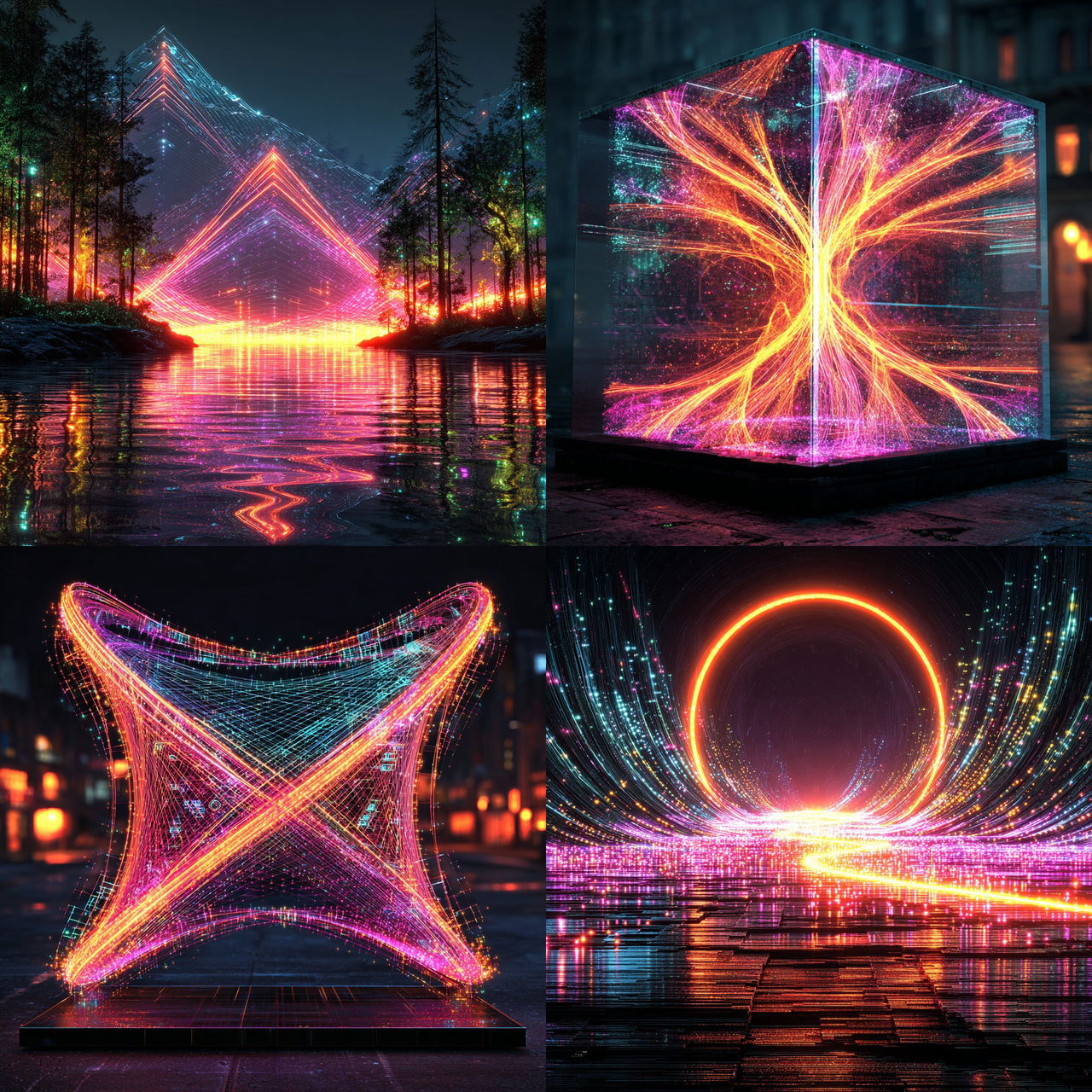 Photocascade style, Midjourney V7, render 1 of 4