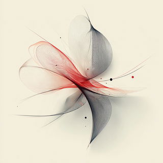 Contourisograph style, Midjourney V7: abstract 3D render