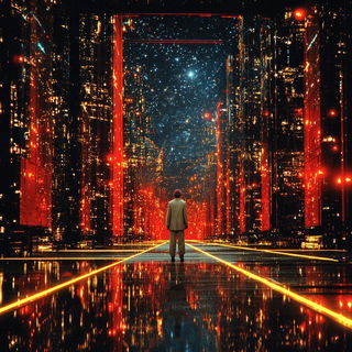 Mechanopeia style, Midjourney V7: cinematic shot from sci-fi movie