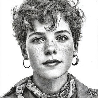 Orbsunder style, Midjourney V7: photographic portrait of female protagonist