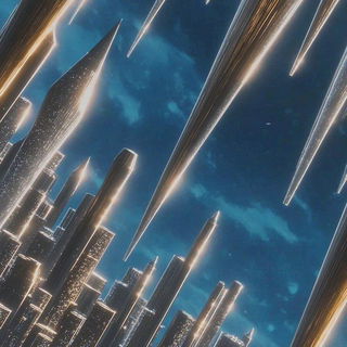 Goldrim Monolithics style, Midjourney V7: megacity with futuristic bioarchitecture