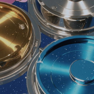 Goldrim Monolithics style, Midjourney V7: editorial illustration for popular scientific magazine cover