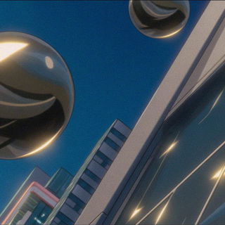 Goldrim Monolithics style, Midjourney V7: cinematic shot from sci-fi movie