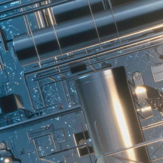 Goldrim Monolithics style, Midjourney V7: technical infrastructure blueprint schematics
