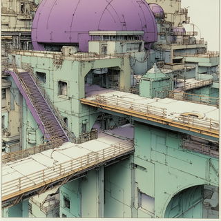 Ruinfleur style, Midjourney V7: abstract 3D render