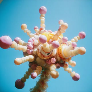 Cloudsmoke Populism style, Midjourney V7: abstract 3D render