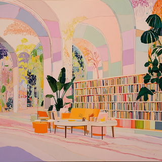 Foliarococo style, Midjourney V7: Midlibrary