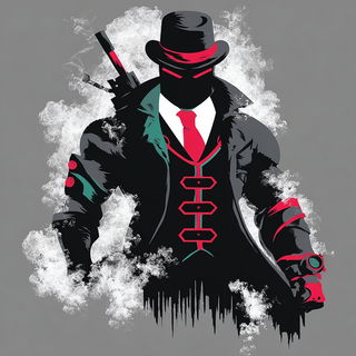 Silhouettic Marblestorm style, Midjourney V7: concept art character design of retropunk steam knight