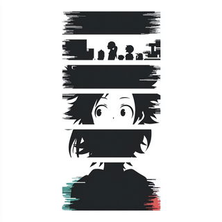 Silhouettic Marblestorm style, Midjourney V7: black-and-white manga comic strip