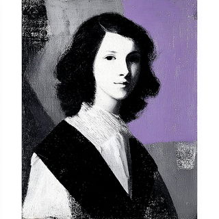 Blobstripe Constructivism style, Midjourney V7: classical 18th-century oil painting