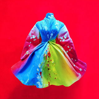 Marbleash style, Midjourney V7: haute-couture fashion outfit