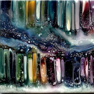 Chromacellularism style, Midjourney V7: Midlibrary