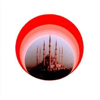 Television Ash style, Midjourney V7: bold minimalist logo design for Istanbul city municipal services