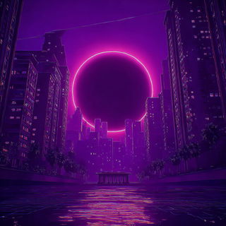 Perimagenta style, Midjourney V7: abstract 3D render