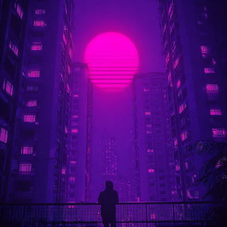Perimagenta style, Midjourney V7: cinematic shot from sci-fi movie