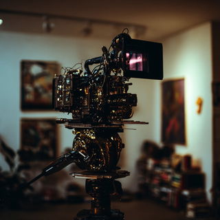 Varnishgear Closeupism style, Midjourney V7: cinematic shot from sci-fi movie