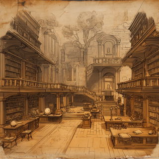 Scenographia style, Midjourney V7: Midlibrary