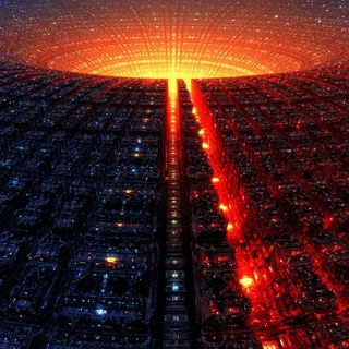 Arterial Vortex style, Midjourney V7: megacity with futuristic bioarchitecture
