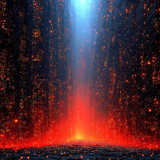 Arterial Vortex style, Midjourney V7: cinematic shot from sci-fi movie