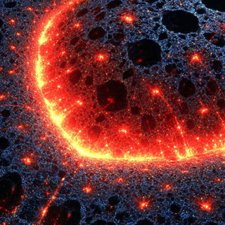 Arterial Vortex style, Midjourney V7: creative pattern composition