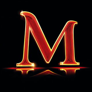Gilt Ripcurrent style, Midjourney V7: typographic composition with large letters