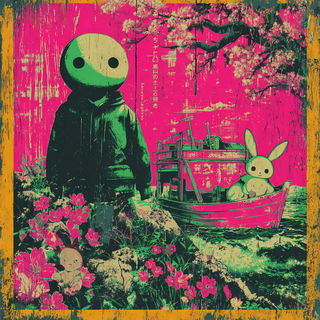 Neon Pink Riot style, Midjourney V7: traditional folk art