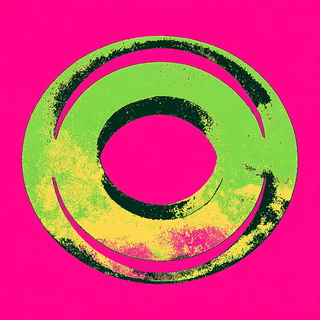 Neon Pink Riot style, Midjourney V7: bold minimalist logo design for Istanbul city municipal services